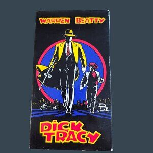 Dick Tracy VHS Movie Warren Beatty Action Crime Classic